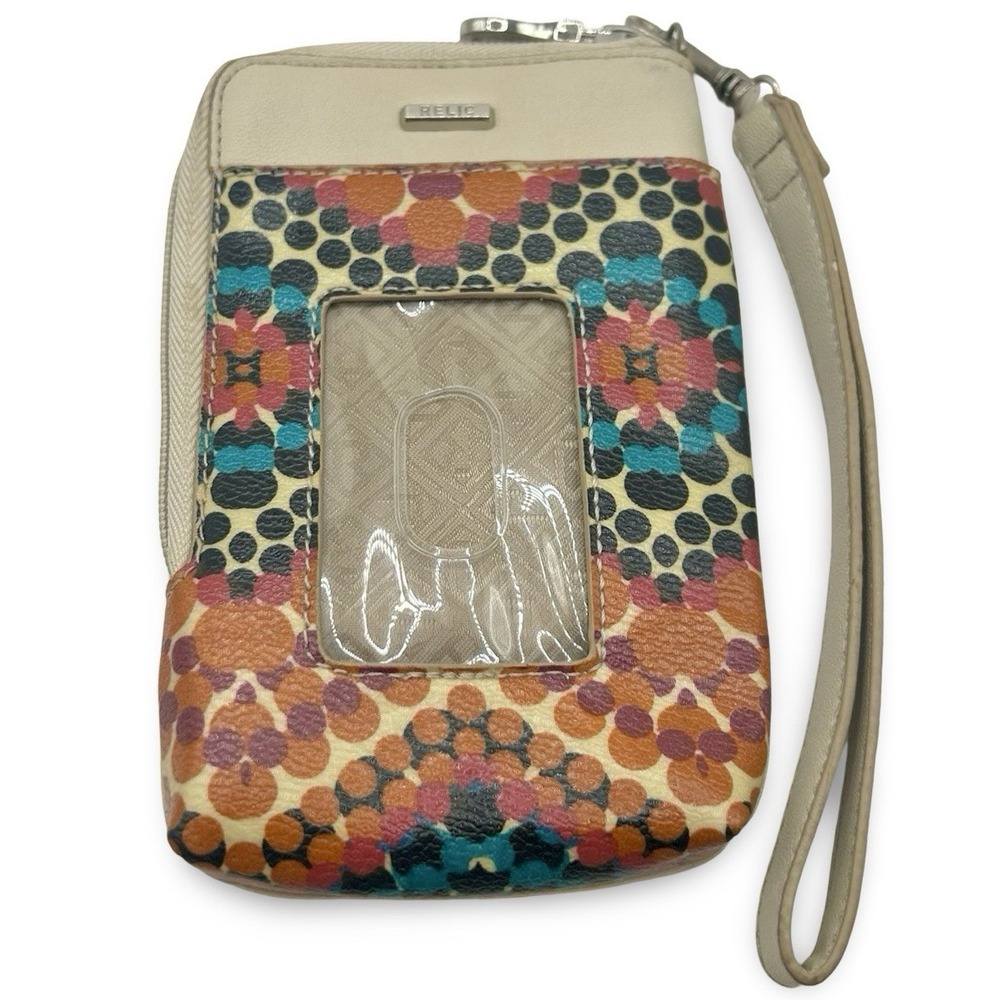 Relic Boho Floral Wristlet ID Holder Travel Vacation‎ Festival Card Wallet Gypsy